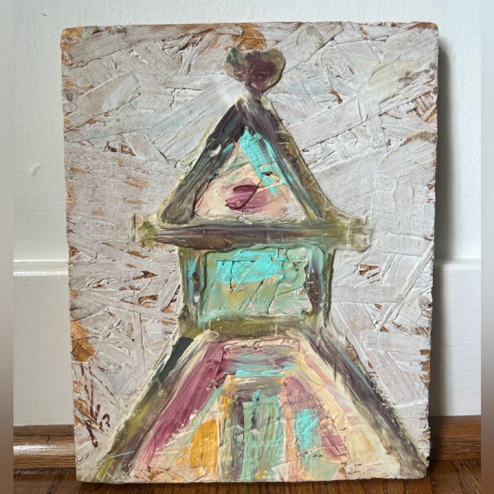 Church Painting on Wood​
